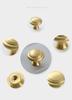 Brass Handle Pure Copper TV Cabinet Round Drawer Cabinet Door Handle Furniture Gold Handle