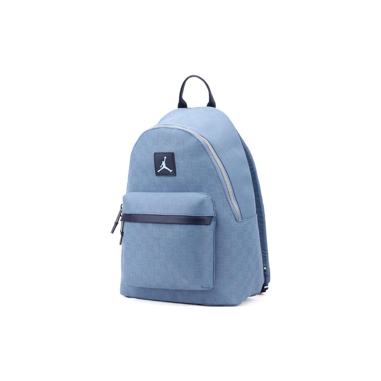 Jordan Sports Leisure Large Capacity Digital Print Polyester Backpack Unisex Backpack Blue FJ6784-471 Blue