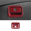 Co-Pilot Storage Box For Toyota Camry 2018- Red Carbon Fiber Handle Cover