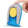 Height Increase Insole TPE Silicone Gel Heighten Lift Half Shoes Pad For Men Women Soft Comfort Inner Growing Heel Sole