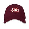 The Sims Logo Baseball Cap Christmas Hat Fishing Hat Funny Hats Hat Unisex Luxury Womens  Unisexs