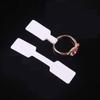 100Pcs Necklace Jewelry Sticky Bracelet Hang Size Display Tags Ring Sticker Paper Price Labels