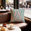 Zebra Texture Cushion Cover Set of  Decorative Short Plush Pillow Covers for Sofa Soft  Cushion Case x cm