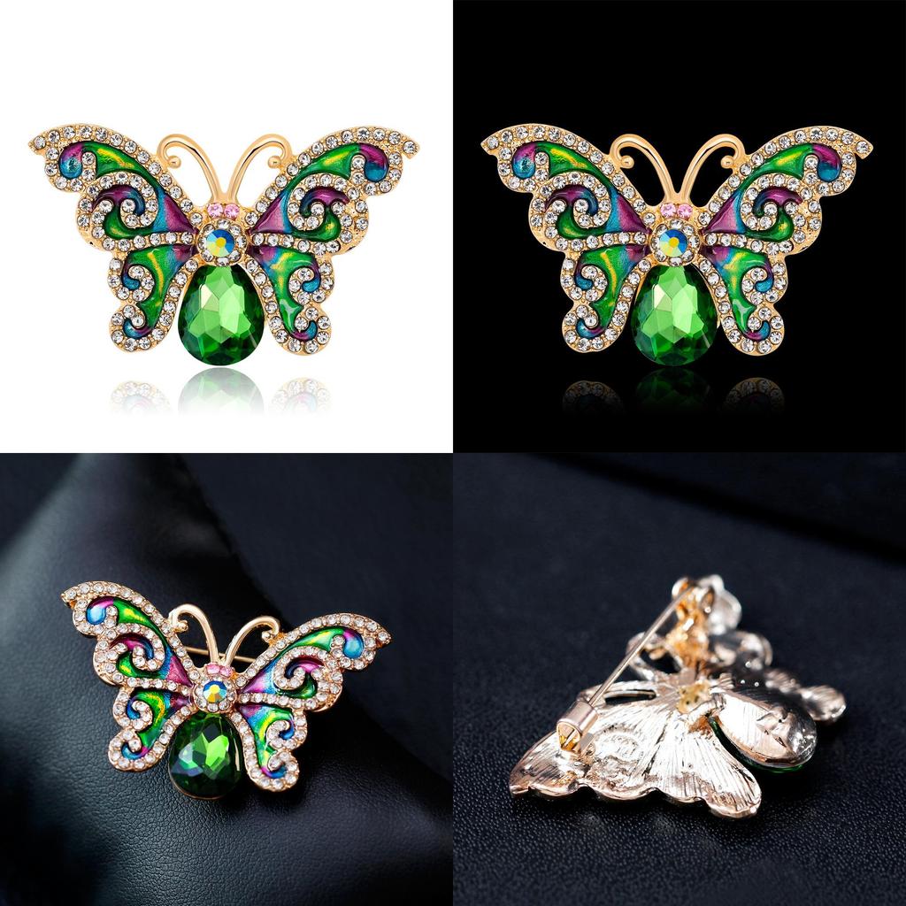 Insect Collection Brooch With Adjustable Pins For Summer Fashion Accessory