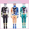 Power Mighty Morphin Rangers Costume Cosplay Dress Party Jumpsuit Superhero