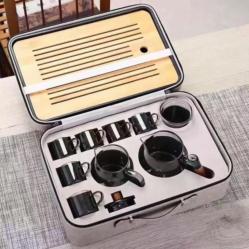 Jialang Side Handle Glass Teapot Set