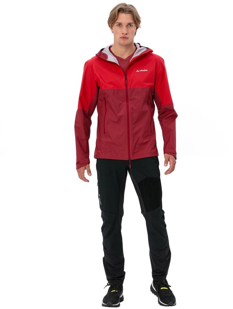 VAUDE Men's Jacket Simony 2.5L Jacket V Carmine