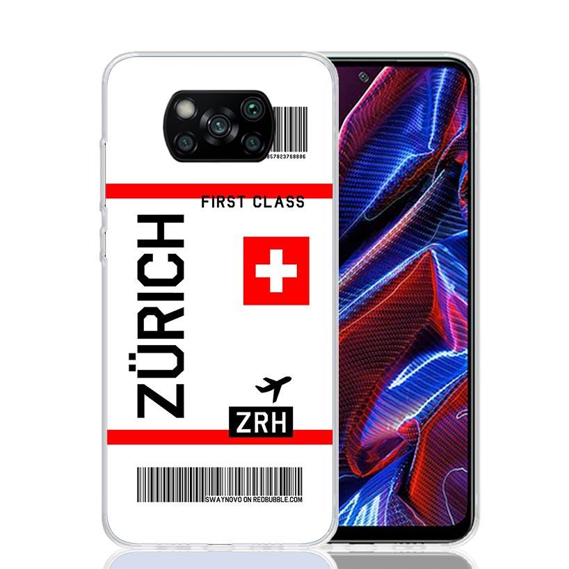 

Travel Ticket Label Case Phone Cover for Xiaomi Redmi Note 10 9 9S 8 8T 7 5 Pro Mi 12T 11T 10T 9T 12 11 Lite A3 A2 Trend Fundas Redmi Note 8T