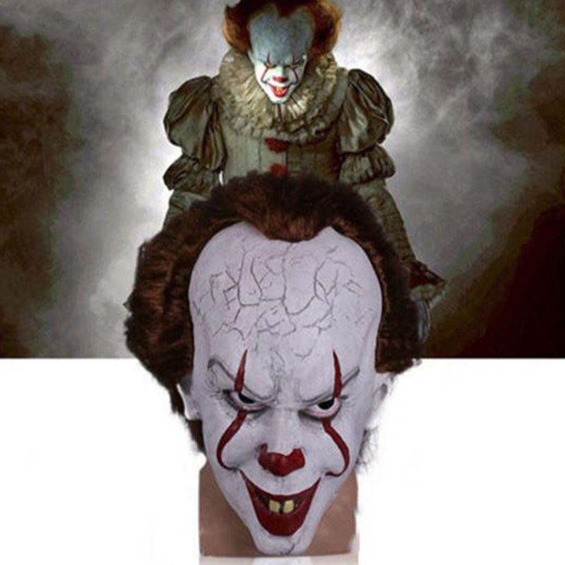 Authentic Stephen King's It Pennywise Latex Mask Perfect For Halloween Cosplay Events