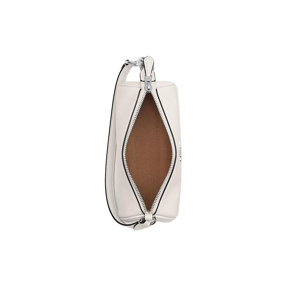 COACH Nolita Cow Leather Cylinder Bag Handbag, Shoulder Bag Small Women's White CR830-SVHA
