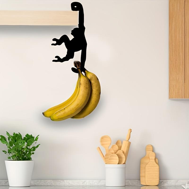 Easy Installation Cast Iron Monkey Hanger Fashion Wall Hanging Decoration Storage, For Kitchen, Bathroom Multi-Functional Decorative Design