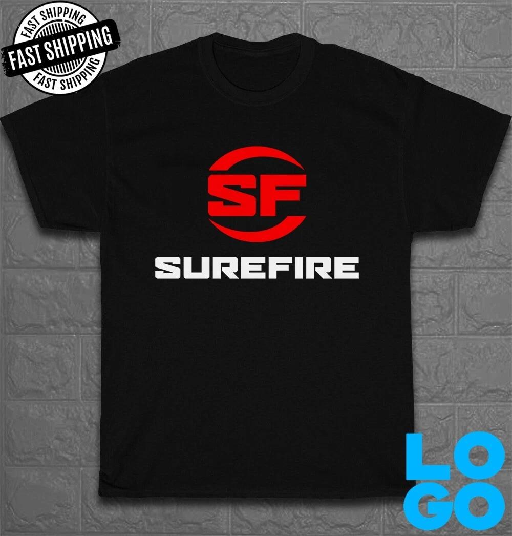 New Surefire Guns Firearms Logo Men s Funny T-Shirt Made In USA Size S to 5XL 2XL