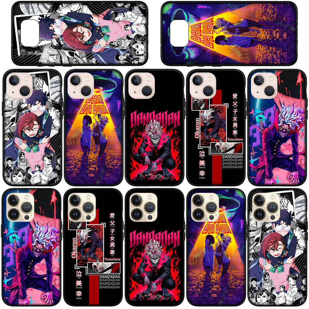 Phone Case for iPhone 17 16 15 Plus Huawei P30 P20 Lite Redmi Note 14 12 11 13 Pro Max OPPO A60 A80 A40 A18 A38 Dandadan Okarun DAN DA DAN Ayase Momo