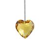 40mm Chandelier Crystal Love-heart Shaped Prisms Rainbows Maker Crystal Glass Prism Suncatchers Crafts Gift Garden Decor