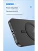 Compatible Magnetic Phone Case for iPhone 16, 16 Pro Max, 15 Pro, 14, 13 - Transparent and Simple Design.