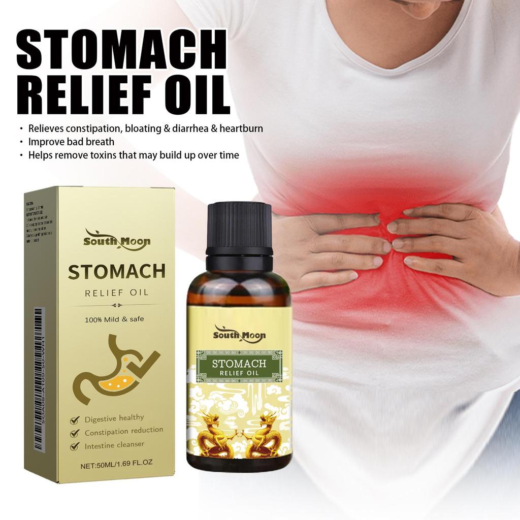 50ml Stomach Soothing Oil Clearing Stool Relieving IBS Massage Care Firming Slimming Oil