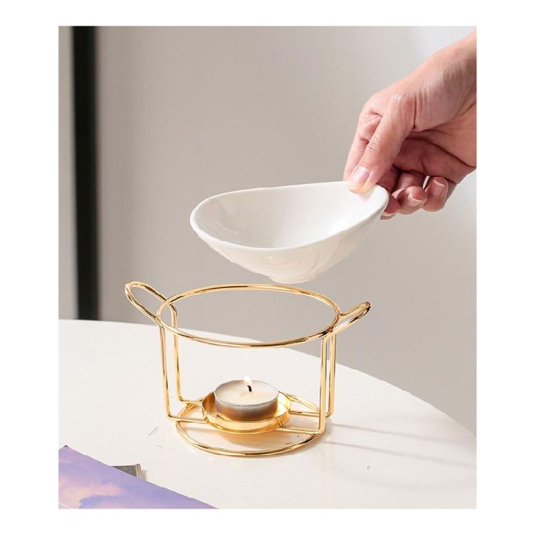 Uçucu Yağ Yakıcılar Wax Eritme Yakıcılar Aromaterapi Aromaları Yakıcılar Seramik Yağ Difüzörü Mum Tealight Tutucu Dekorlar