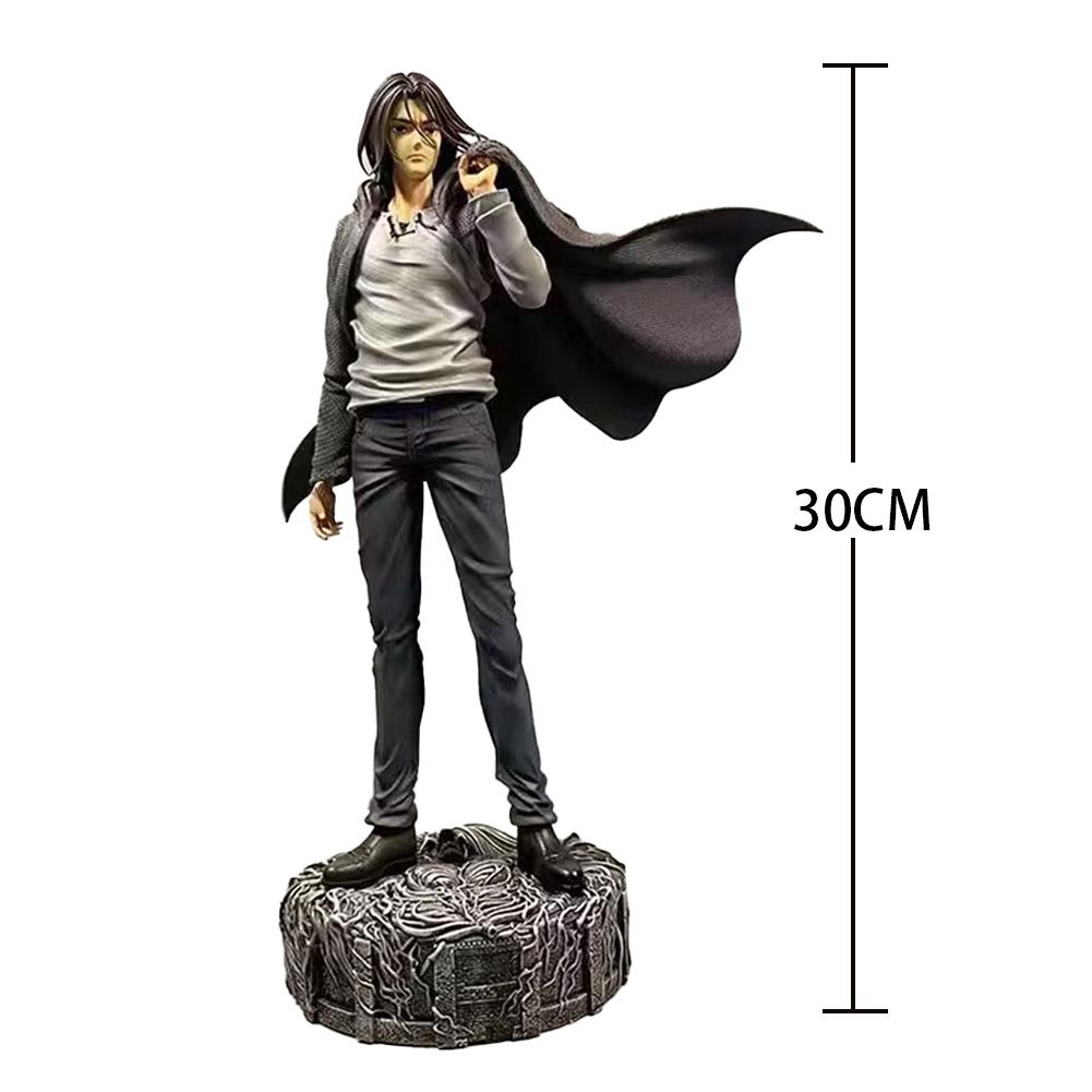 

22cm Anime Titan Eren Jaege Dolls Models Toy Collection Statue Gifts PVC JP figure action figures figurine Entertaining Play Safe Kid Friendly Fun 30CM