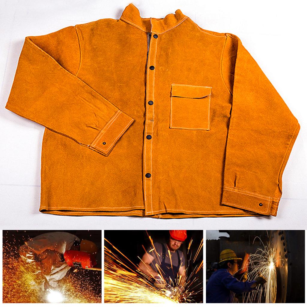 Welding Soldering Apron Welder Protection Hood Hand Sleeves Cover Equipment New