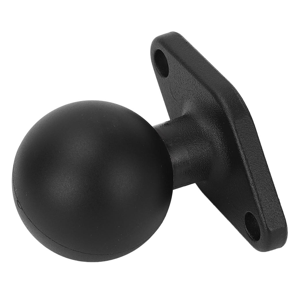 1.5in Ball Mount Base Anodized Aluminum Alloy Round Plate with C Size Double Socket Arm for RAM Mounts