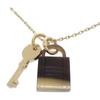 HERMES   Necklace gold metal/Buffalo horn Women