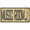Vintage Metal Plate Tin Sign Plates Bar Retro Metal Sign Wall Art Mural Aesthetic Room Home Decor Items Poster Garage Decoration
