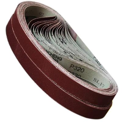 Replacement Sanding Endless Belts 25mm 762mm Grit Options Belts, Sandpaper, (15-Pack) - Wide, Circumference, #60, #80, #120, #180, #240, #320, #600,