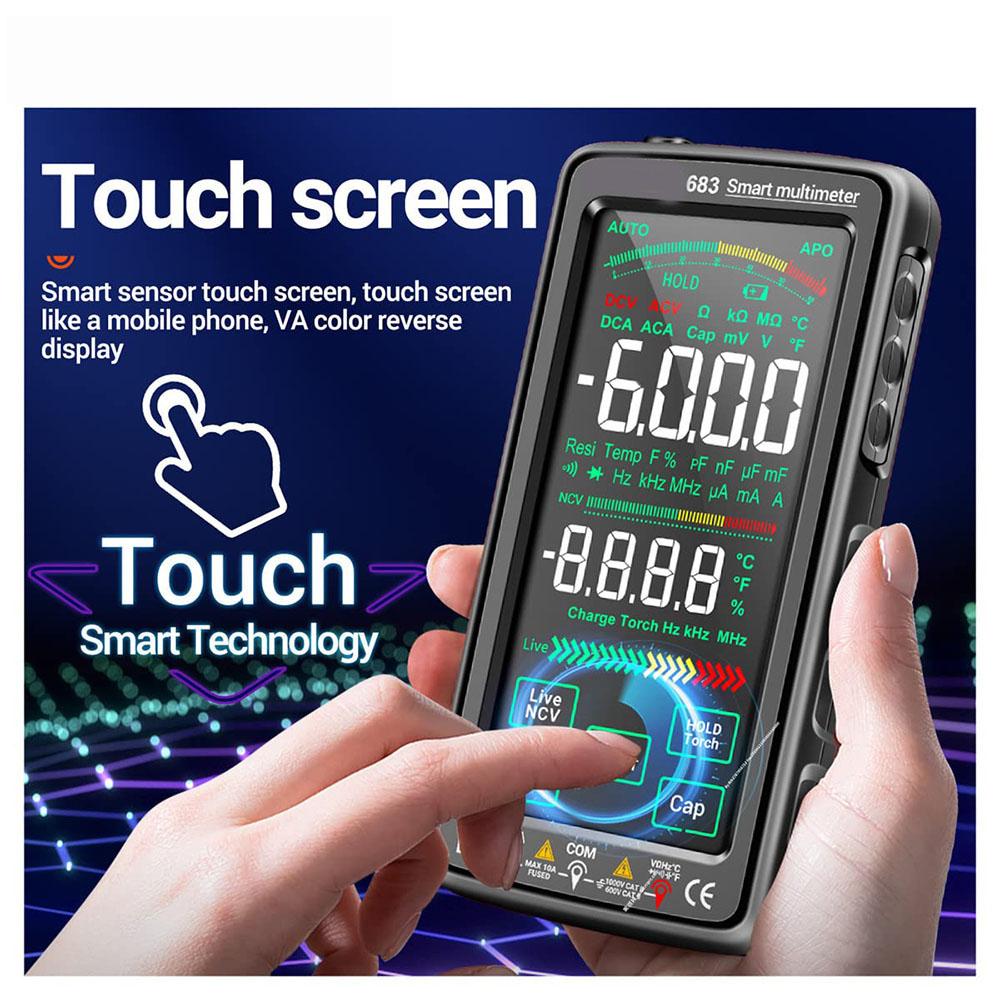 683 Smart Digital Multimeter AC/DC Capacitance Meter