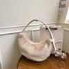 Plush Bag Women's Large-capacity New Autumn and Winter Plush Shoulder Messenger Bag Commuter Dumpling Bag
