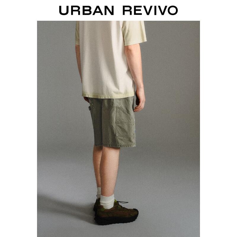 UR Men's Floral Embroidered Loose Casual Shorts