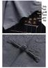 Chinese Grandpa Hanfu Summer Short Sleeve Outfit for Middle-Aged Men