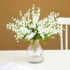 6X Artificial Faux Lily of The Valley Bouquet Outdoor Wedding Flower Decor