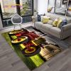 3D LKW Auto Retro Traktor Rutschfester Teppich Läufer für Wohnzimmer Schlafzimmer Sofa Kinderbereich Teppich Heimdeko Bodenmatte