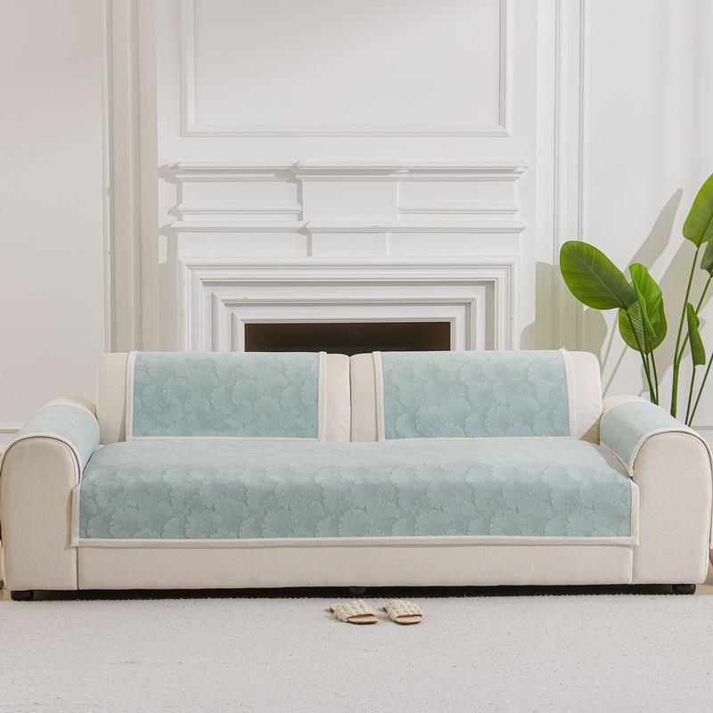 Cream Wind Sofa Cushion Is Universal In All Seasons, Modern Simplicity, Light Luxury, High-End Sofa Cover  New Non-Slip Pad