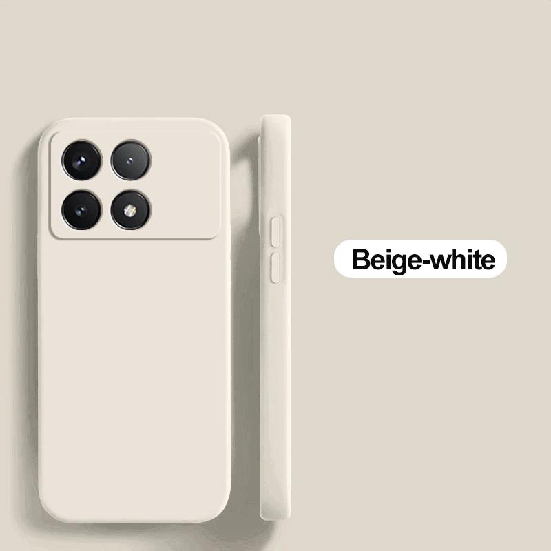 Luxus Original Flüssigsilikon Soft Cover für Xiaomi Poco X6 Pro Poco X 6 Pro X6pro Pocox6 Pro 5G Telefonhülle