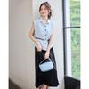 TERRE BLEUE Women's Summer Skirt Set