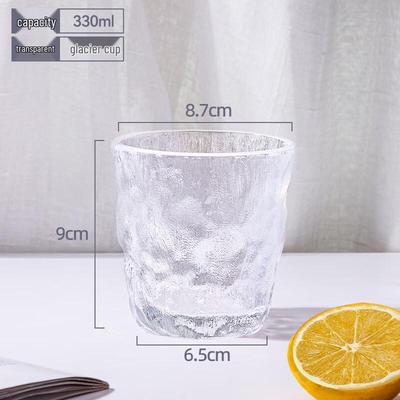 Shangqi Isglaciär Glas Dryckesmugg Set