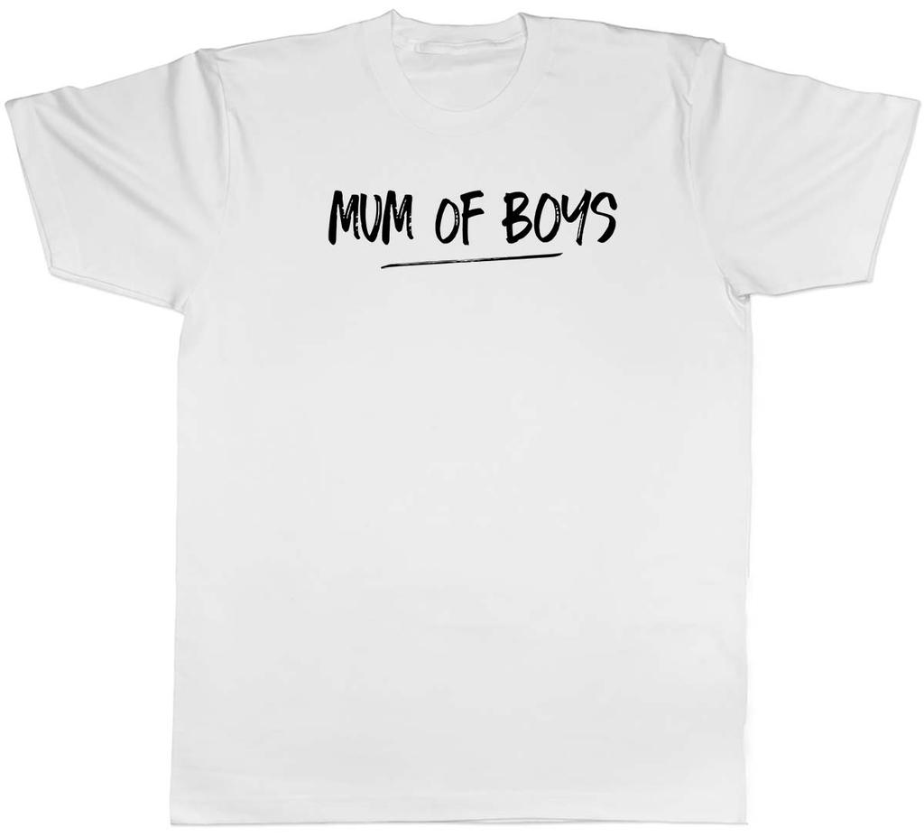 Mum of Boys Unisexs Unisex TShirt Tee