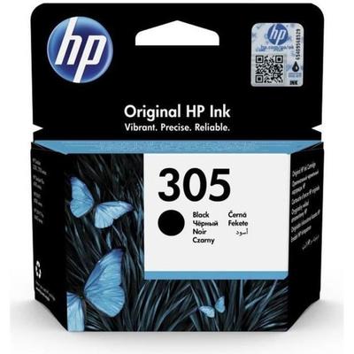 HP 305 Cartouche d'encre noire authentique (3YM61AE) pour HP DeskJet 2300/2700/2810/Plus4100/4222/4230, HP Envy 6000/Pro 6400