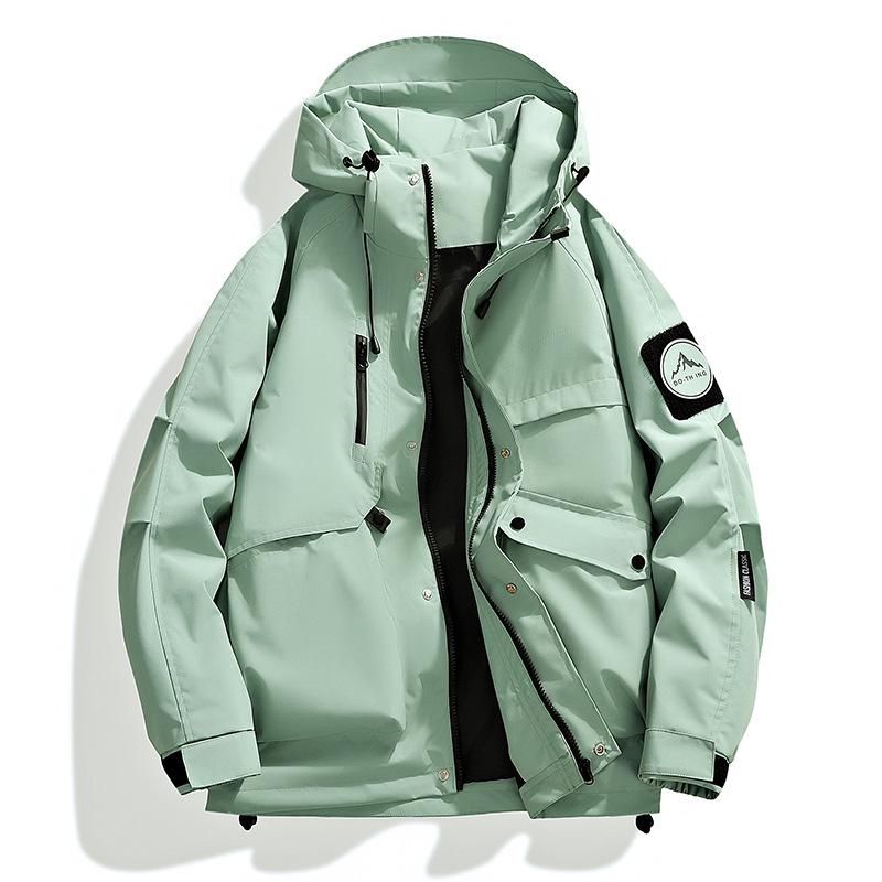 Men's Camouflage Hooded Jacket - Spring/Autumn Fashionable Casual Outerwear