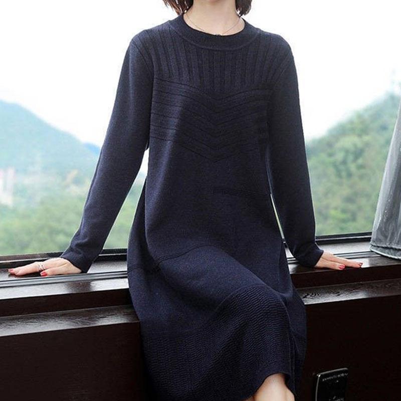 Sweater for Women Autumn Winter Lightweight Warm Knitted Stretchy Long Sleeve Tops