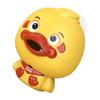 Bath Bubble Machine Yellow Duck Baby Bath Toys for Kids with Music and Bubbles Fun for 1 5 Year Olds