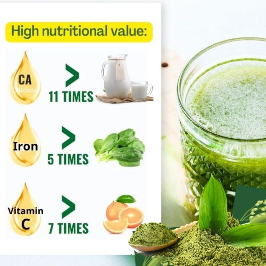 250g Barley Grass Powder POWDER Certified Organic 100% PURE FRESH Product