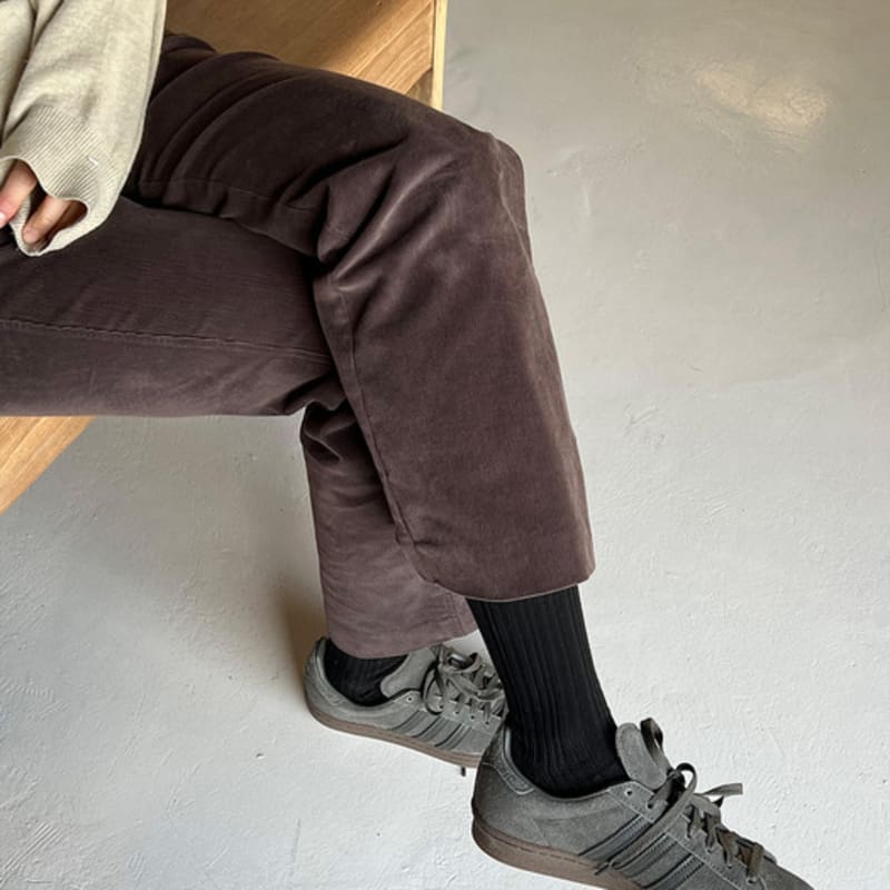 SOOPUI Organic Cotton Socks In black_Organic Cotton Socks In Black