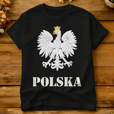 Unisex Poland Polish Flag Polish Eagle Tshirts Cotton Clothes Summer Y2k Fun Shortsleeve T Shirt O Neck Fashion Casual Tee Shirt