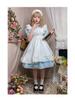 Japanese Lolita Maid Costume: Cute Short-Sleeved Dress with Skirt, Perfect for Cosplay