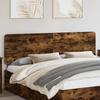 Headboard Smoked Oak Wood Based Material