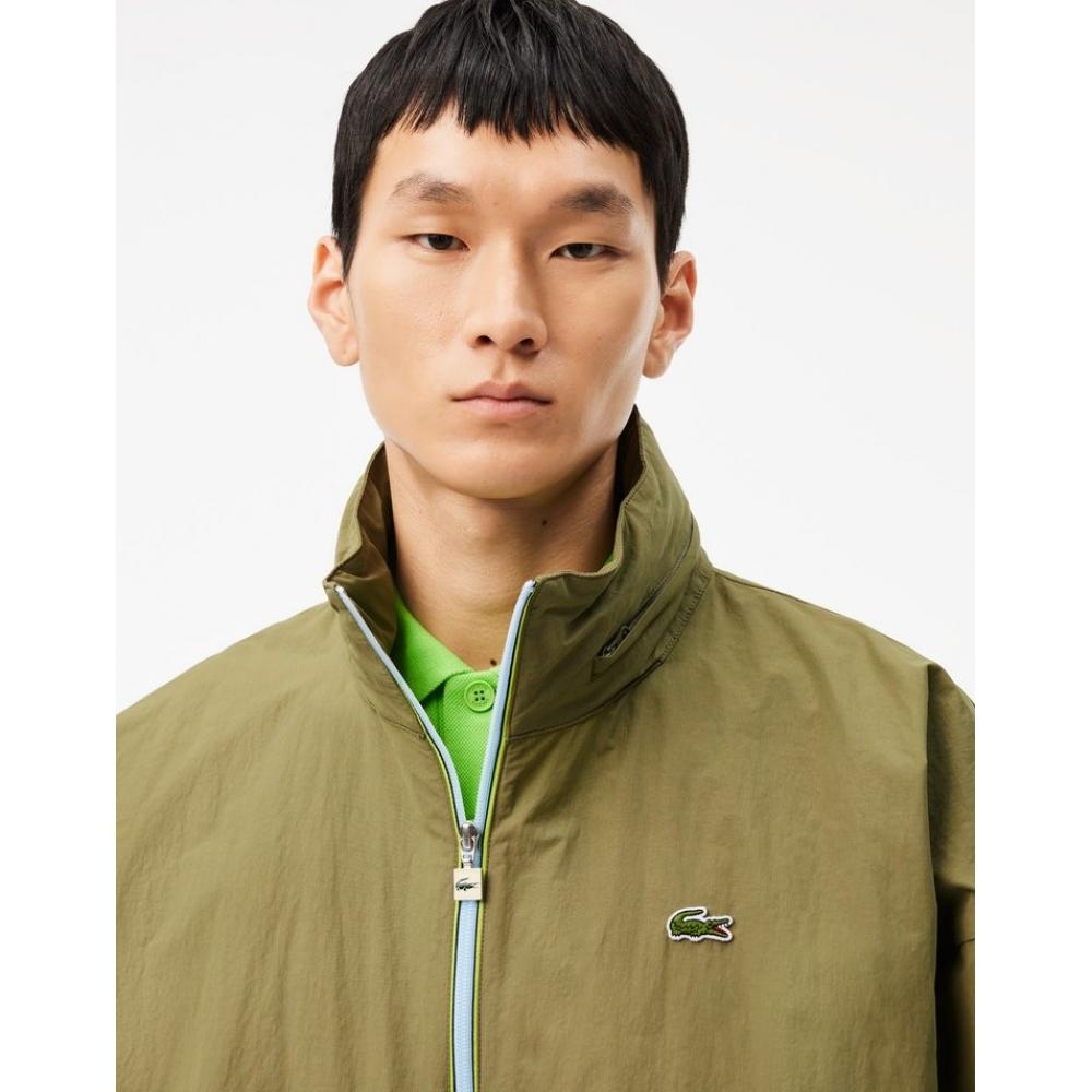 LacoSte Men S Front Panel inciSion Windbreaker Bh7164 54n Bmy