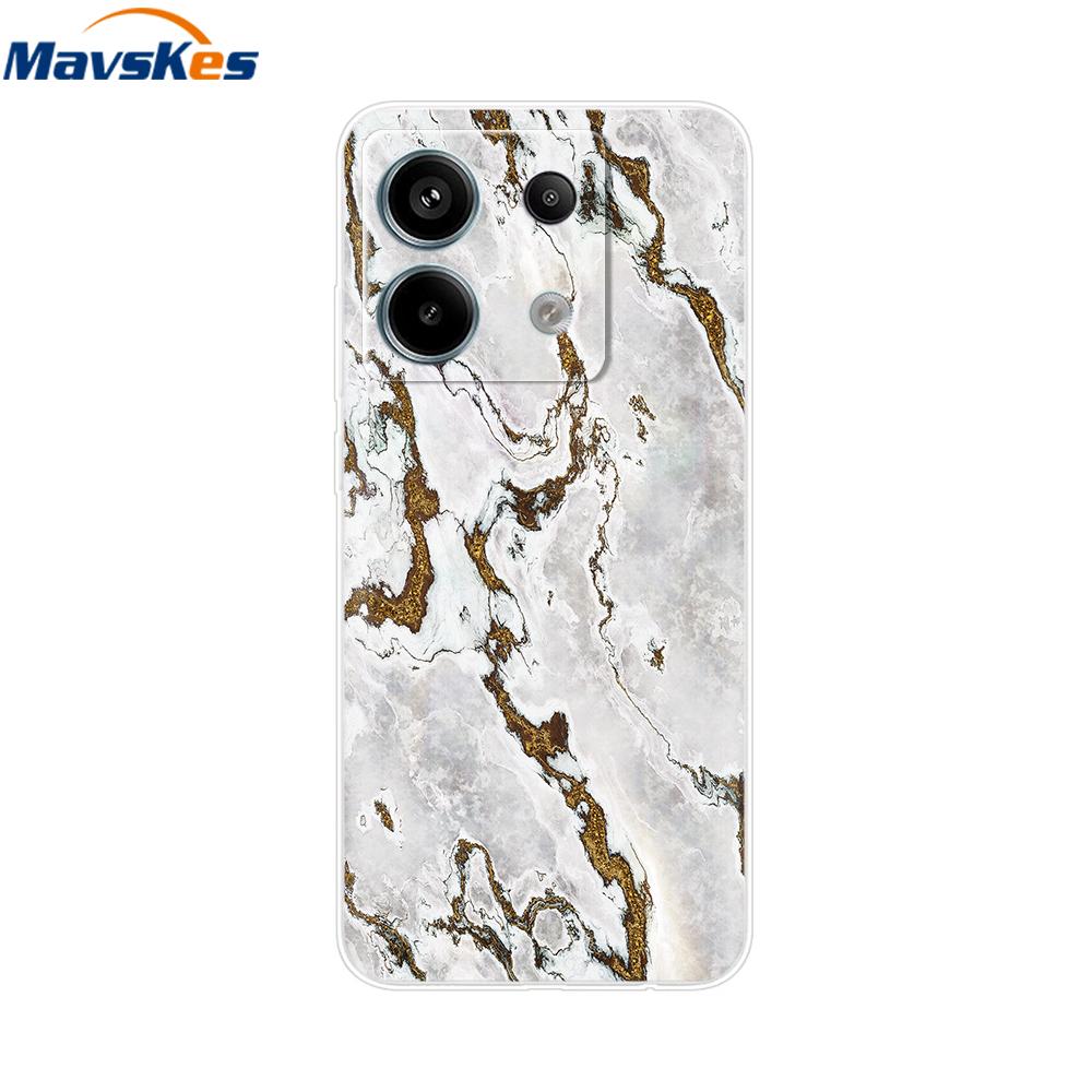 For Redmi Note 13 Pro 4G 5G Fundas Cover TPU Silicon Protective Case For Xiaomi Redmi Note13 13Pro Phone Clear Back Cover Bumper