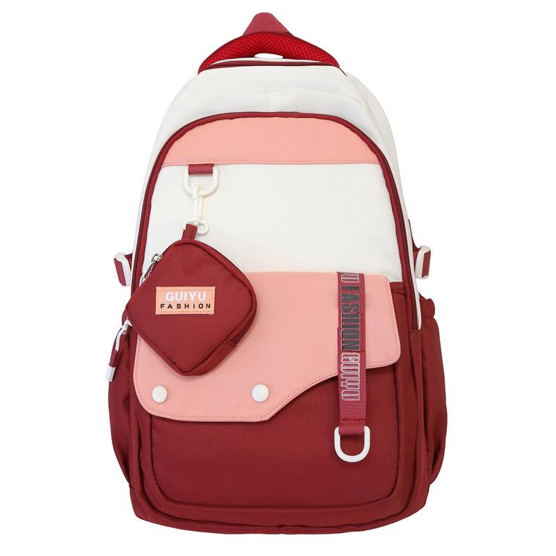 Middle School Girl Backpack for Junior High School Students Large Capacity Backpack